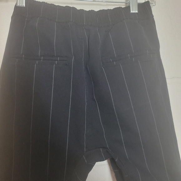 Men's Zanerobe Black Striped Athleisure Jogger Pants Size 28 - Picture 7 of 8